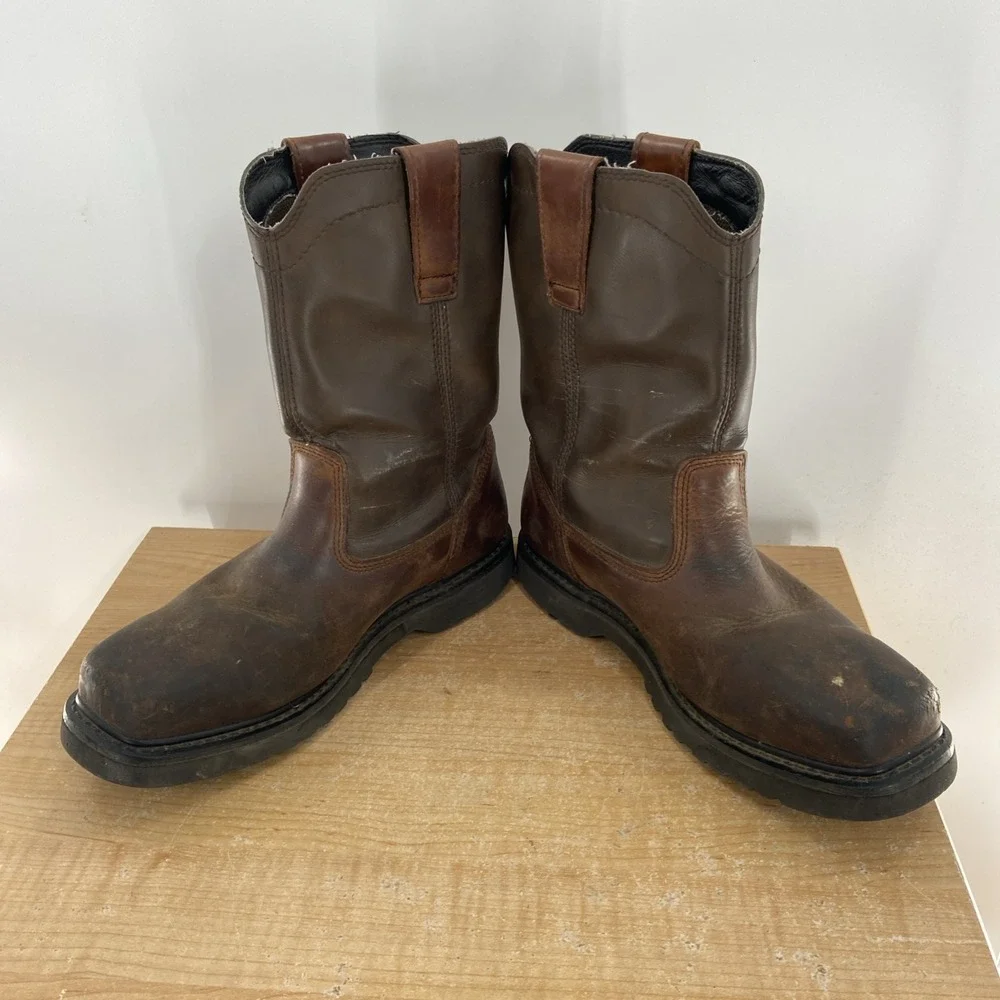 Caterpillar Hudson WP ST Waterproof Steel Toe Ergo Boots P90835 Size 8 M